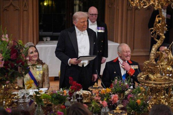 Trump Hosts State Dinner With King Charles