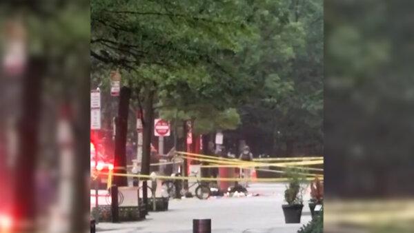 Eyewitness Captures Gunfire Ringing Out Near White House