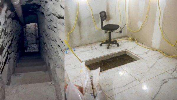 US Releases Footage Of ‘Sophisticated’ Tunnel Used To Smuggle Drugs From Mexico