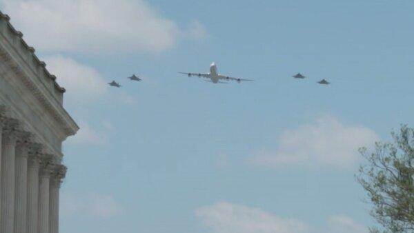 Flyover practices in DC Ahead of 4th of July Programming