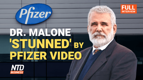 Dr. Robert Malone: Pfizer Video From Project Veritas ‘Profoundly Disturbing’