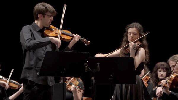 Bach: Concerto for Two Violins in D Minor, BWV 1043 | Matej Žerovnik and Ana Labazan Brajša