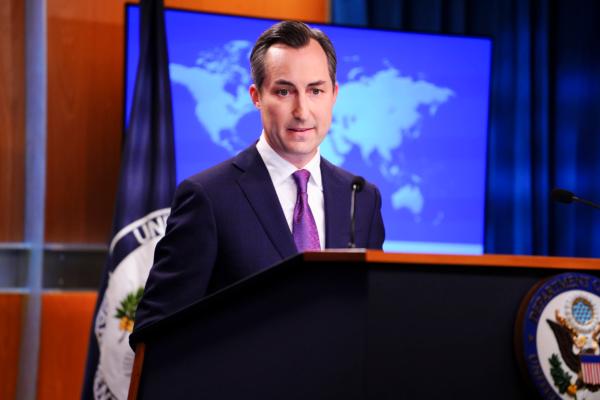LIVE 1 PM ET: State Department Spokesperson Miller Conducts Briefing