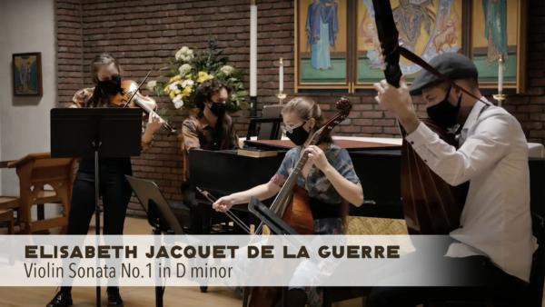 Elisabeth Jacquet de La Guerre: Violin Sonata No. 1 in D Minor