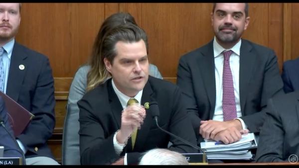 Rep. Gaetz Grills AG Garland in Tense Exchange Over Biden and China