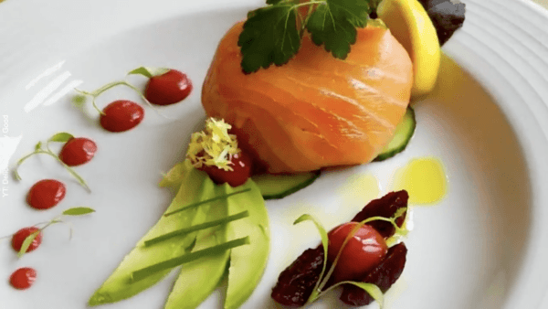 Smoked Salmon and Crab Parcels
