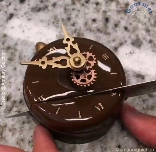 Making of the Caramel Clock