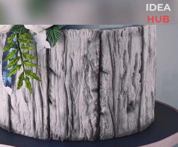 Cake Maker: How to Make 'Rustic Wood Panels'