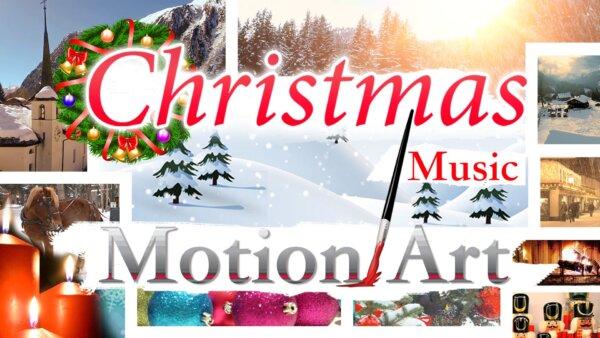 Christmas Music Motion Art