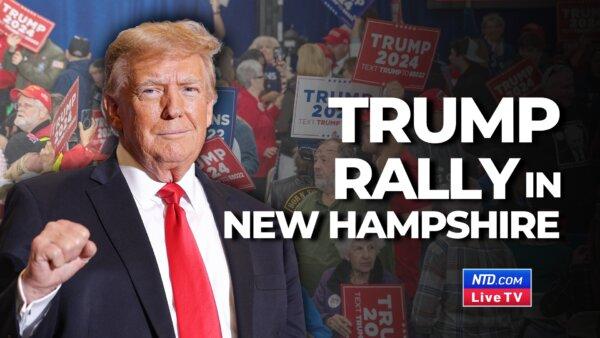 Trump Speaks at New Hampshire Rally