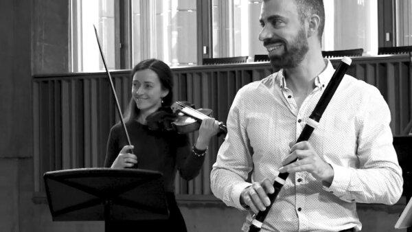 Franz Benda: Flute Concerto in E Minor | Matteo Gemolo | Noxwode