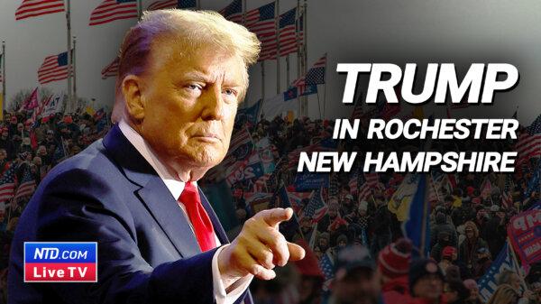 Trump Holds Rally in Rochester, New Hampshire