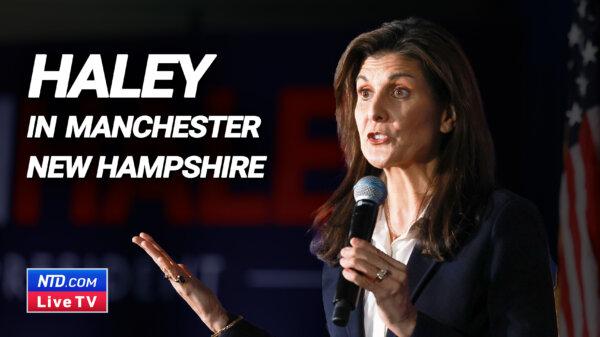Nikki Haley Campaigns in Manchester, New Hampshire
