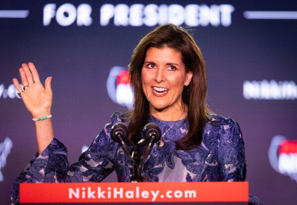 Nikki Haley Campaigns in Columbia, South Carolina