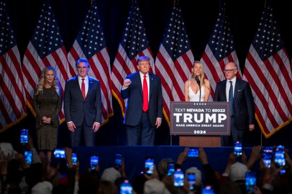 Trump Campaign Hosts Caucus Night Watch Party in Las Vegas