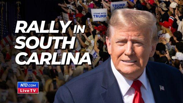 LIVE NOW: Trump Holds ‘Get Out the Vote’ Rally in Rock Hill, South Carolina