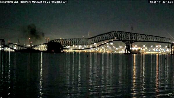 Video: The Moment Baltimore’s Key Bridge Collapses After Cargo Ship Collision