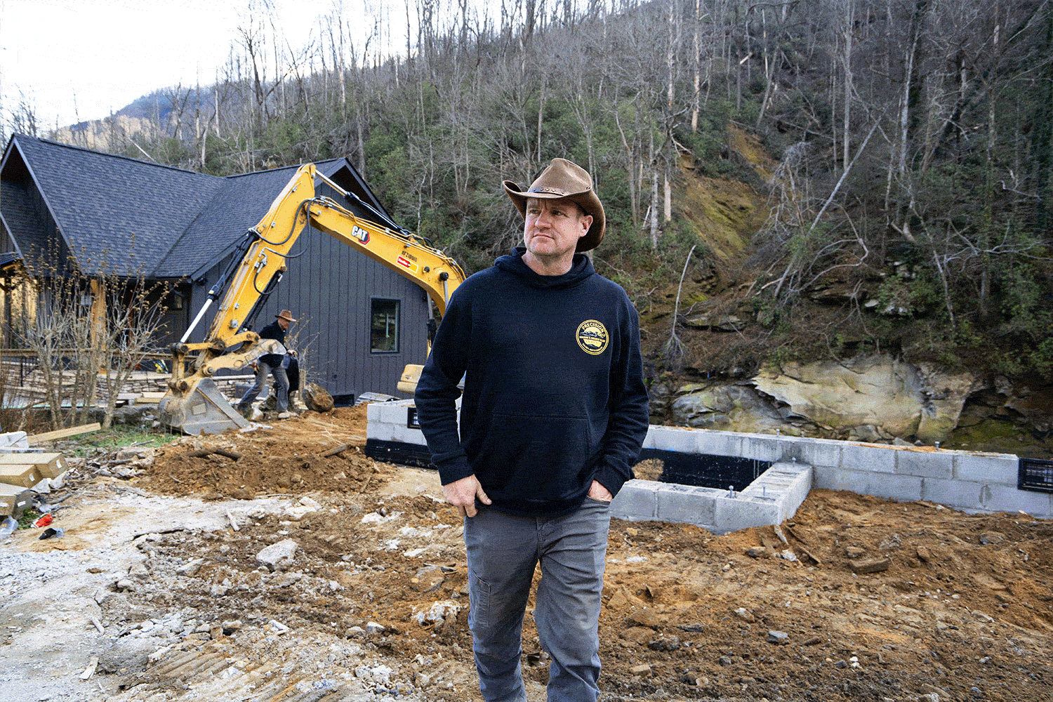 How a Man and His Excavator Helped Rebuild a Hurricane-Devastated Town thumbnail