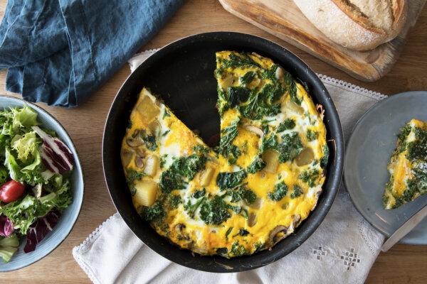 Go-Green Crustless Frittata