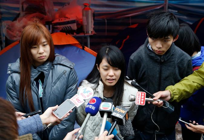 Hong Kong Protests: Students Joshua Wong, Isabella Lo, Prince Wong End Hunger Strike