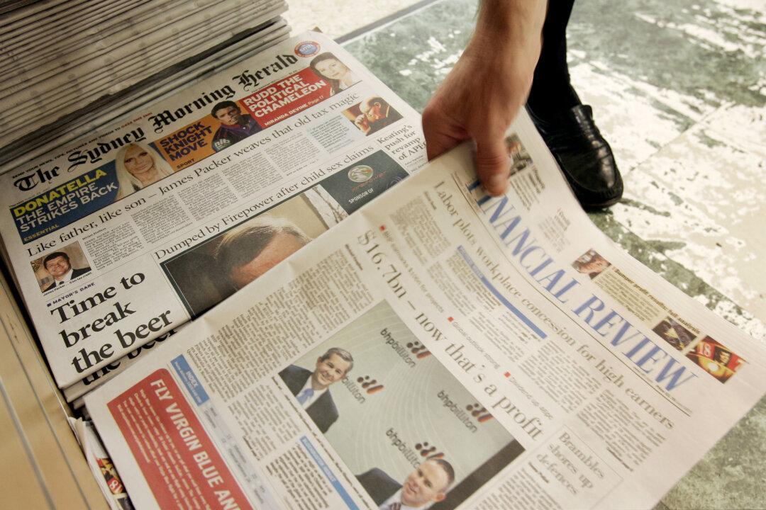 Major Business Newspaper to Cease Publishing in Western Australia