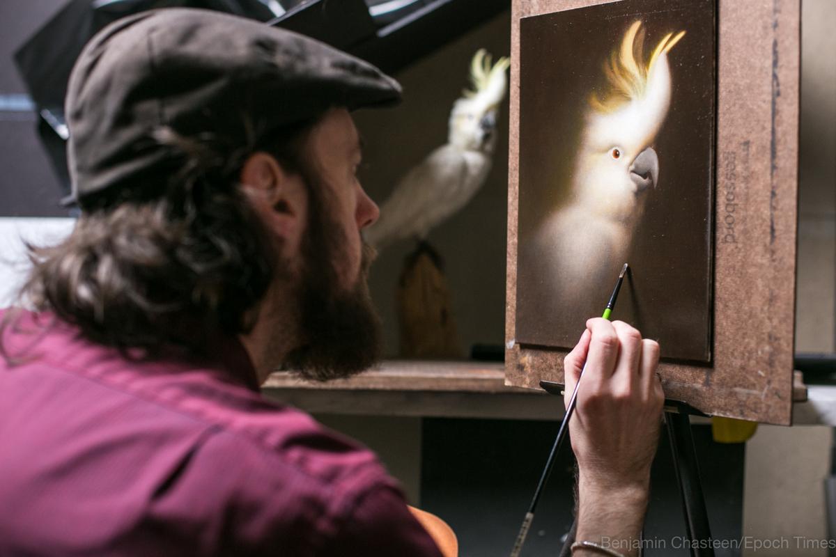 Devin Cecil-Wishing, an Artist Who Paints Light