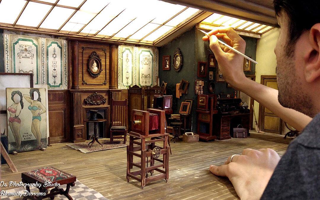 See a Teeny-Tiny Replica of an Early 1900s Photo Studio