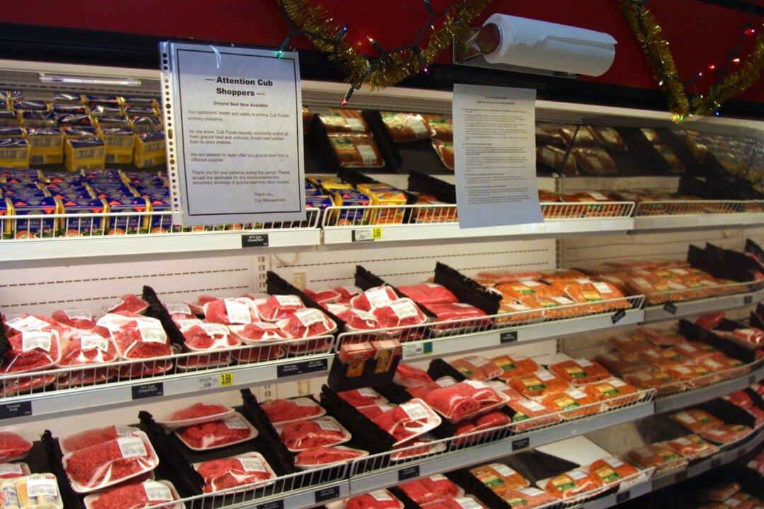 Over 58,000 Pounds of Ground Beef Recalled Due to E.coli Discovery