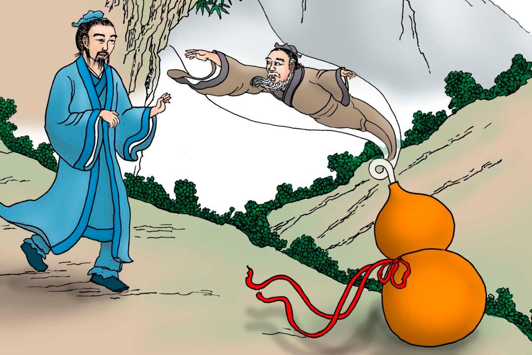 Portals to Hidden Worlds in Ancient Chinese Legends