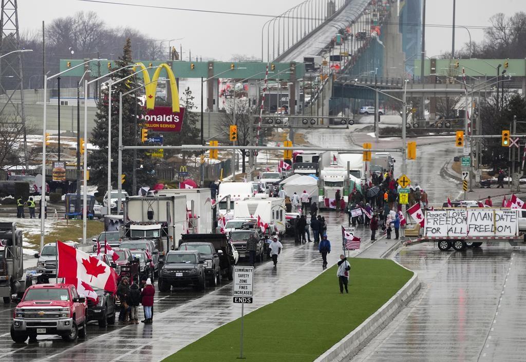 Injunction Granted to Prevent Protesters From Blocking Ambassador Bridge