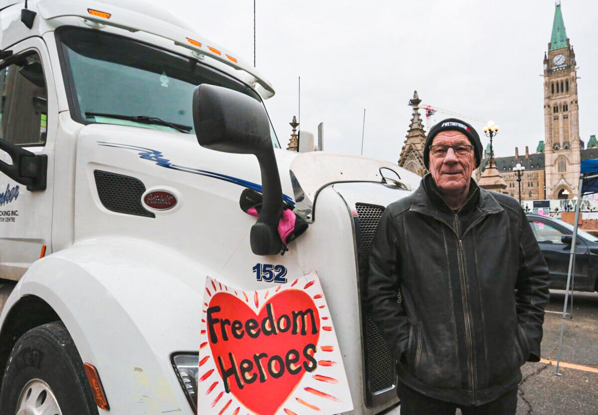 Images From Inside the Trucker Camp in Ottawa