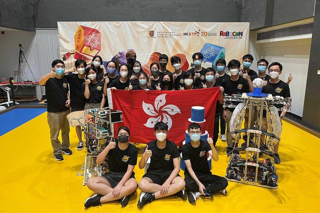 HK Student Team Wins Gold Medal in Asia-Pacific Robotics Competition