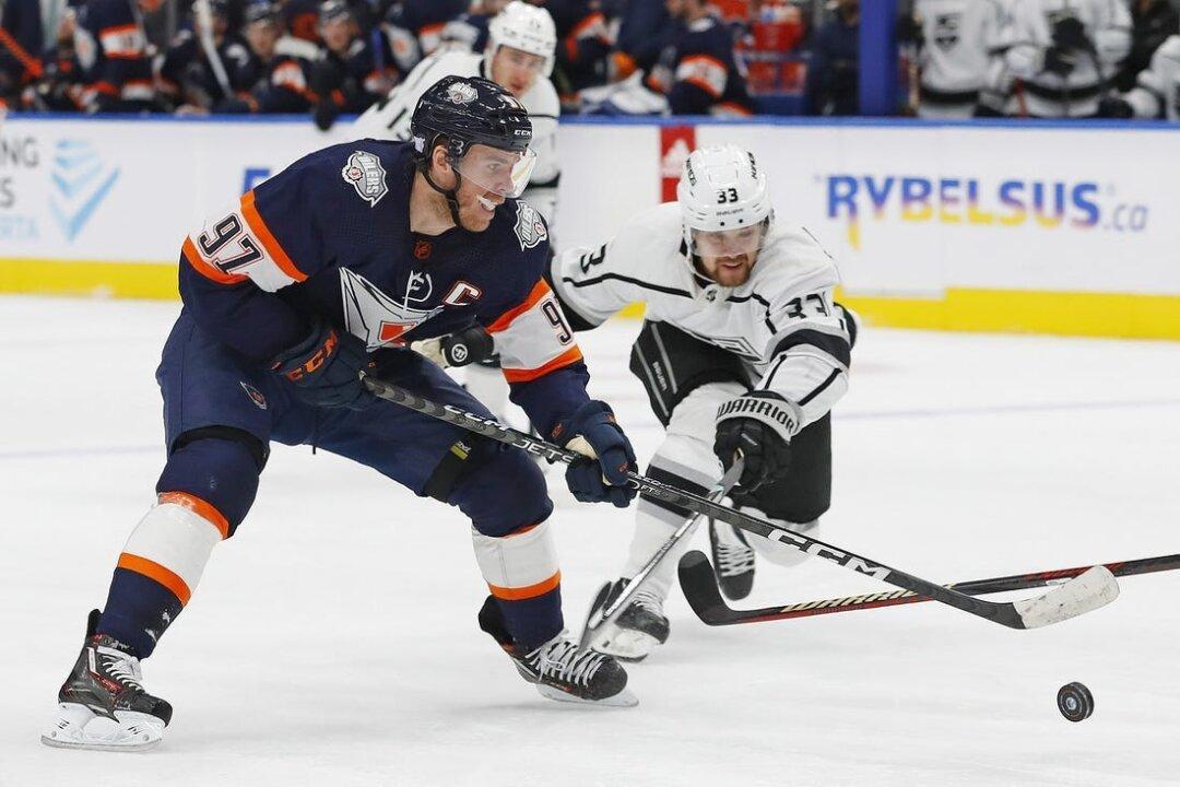 Trevor Moore’s First Hat Trick Carries Kings Past Oilers