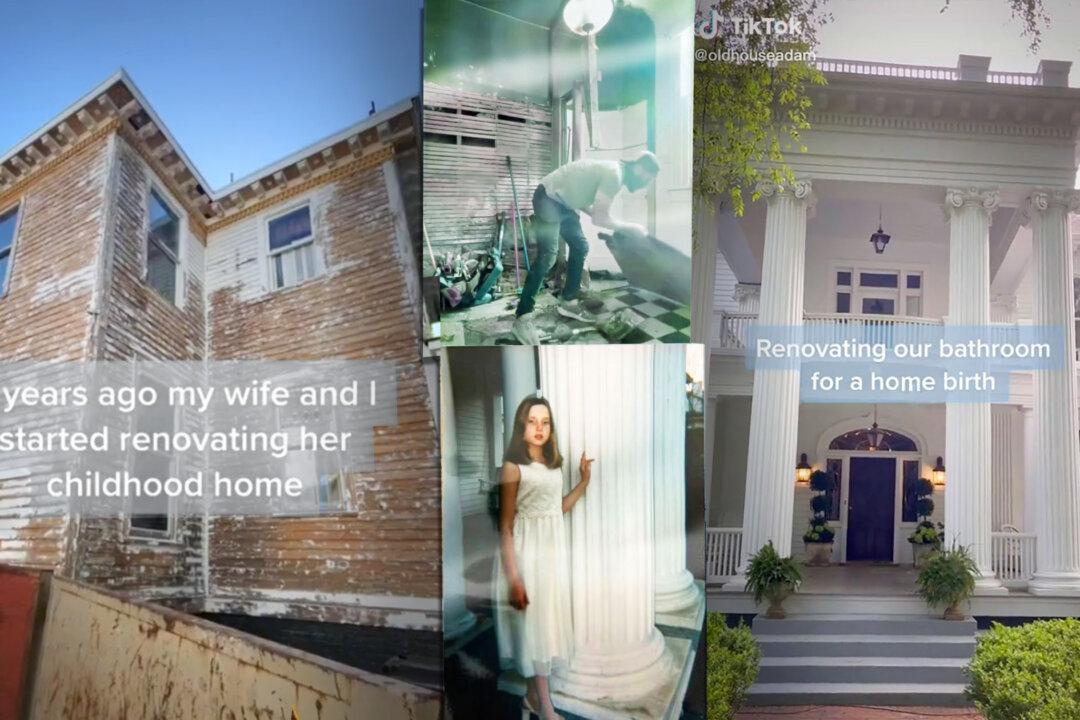 Husband Buys Wife’s Childhood Historic Home Built in 1906, Transforms It Back to Its Former Glory