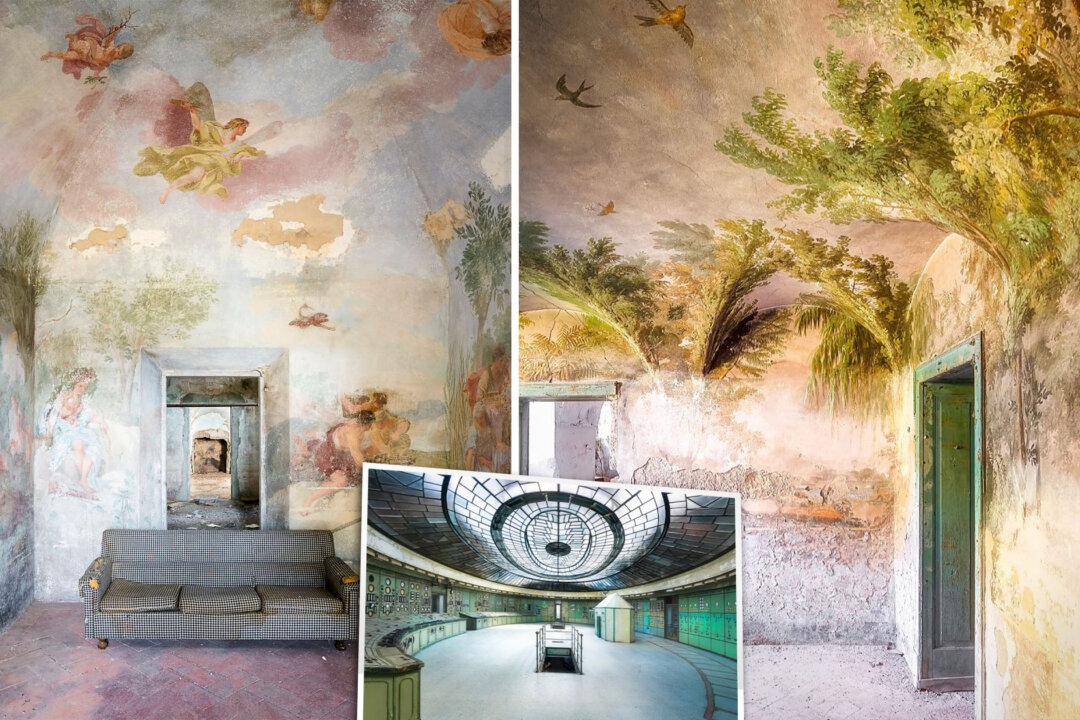 Photographer Enters Unreal Abandoned Churches With Jaw-Dropping Art, Creepy Soviet Stations, and More