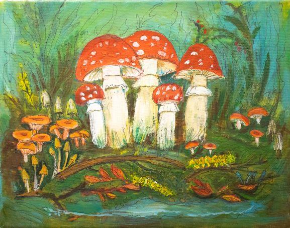 ‘Mushrooms’ at the Fountain House Gallery