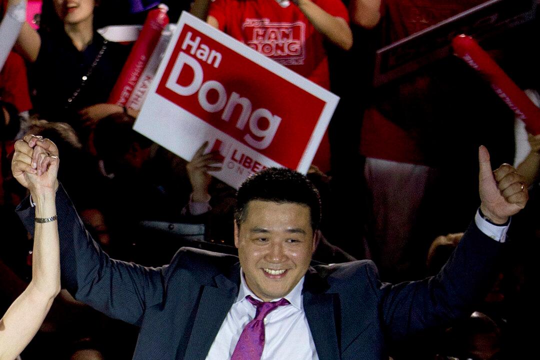 MP Han Dong Wore Chinese Communist Red Scarf During China Trip