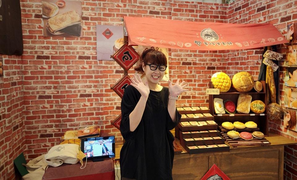 Lei Hsiao-Chen with her wool-felting artworks at a pop-up stall. (Courtesy of <a href="https://www.facebook.com/baobaohandmade/">Lei Hsiao-Chen</a>)