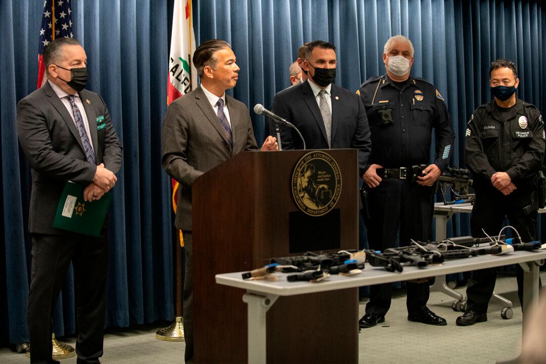 California AG: 54 Ghost Guns Seized in Unique State Program