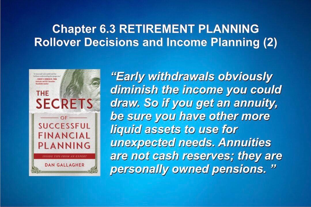 The Secrets of Successful Financial Planning: Inside Tips From an Expert (Part 6.3)