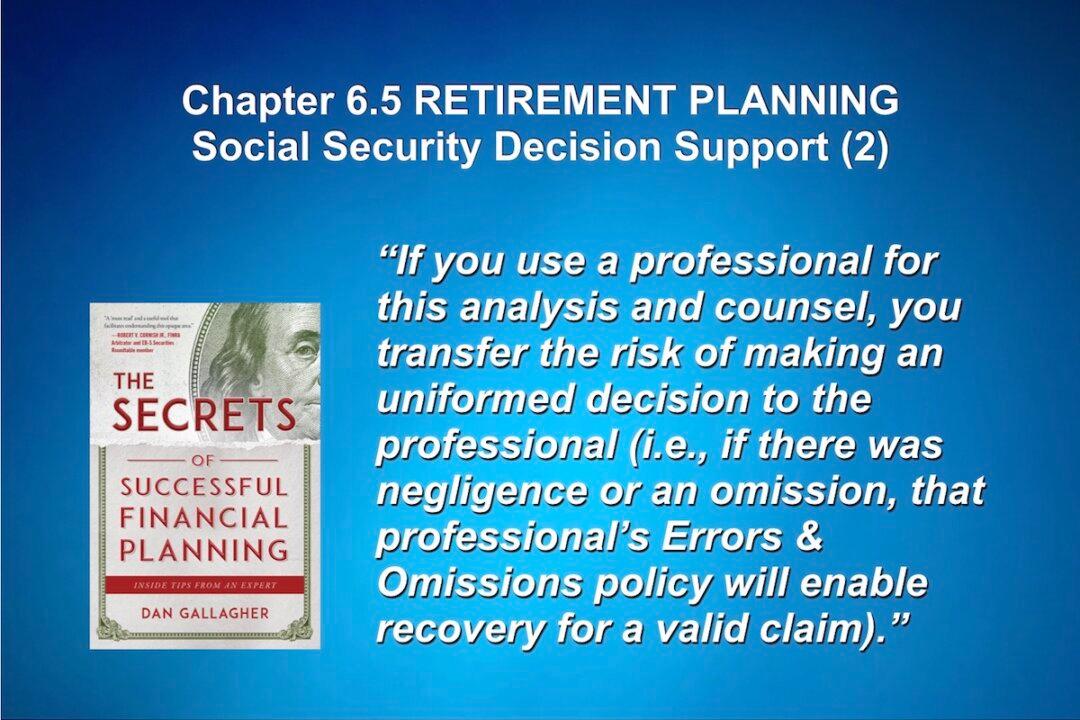 The Secrets of Successful Financial Planning: Inside Tips From an Expert (Part 6.5)