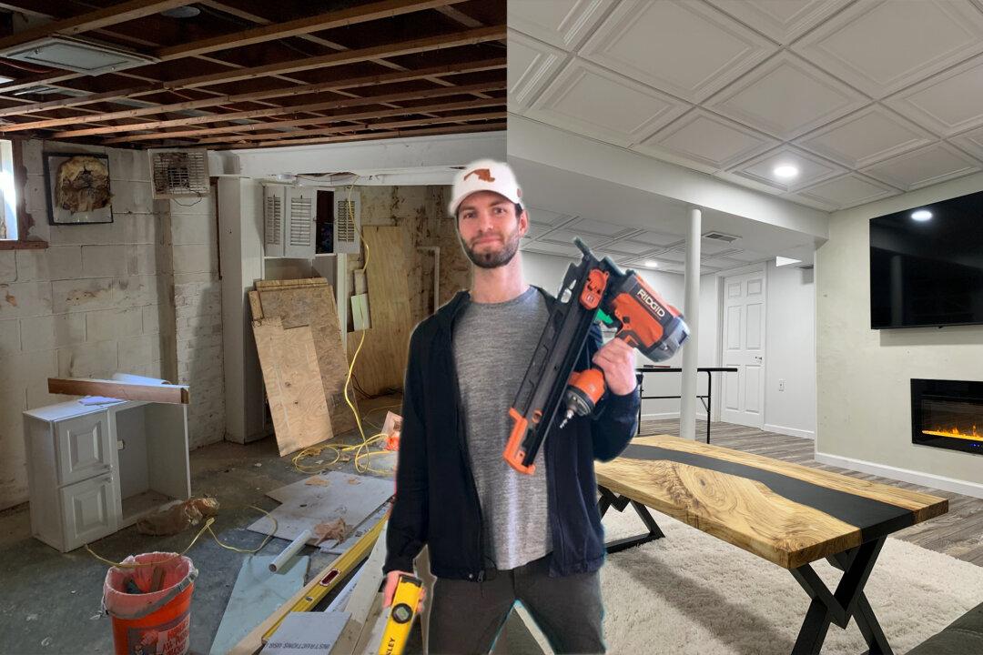 Man Transforms Run-Down Basement Saving $30,000 by Doing Everything Himself, Here’s How It Looks