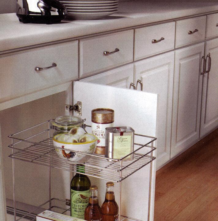 Install a Cabinet Rollout Shelf