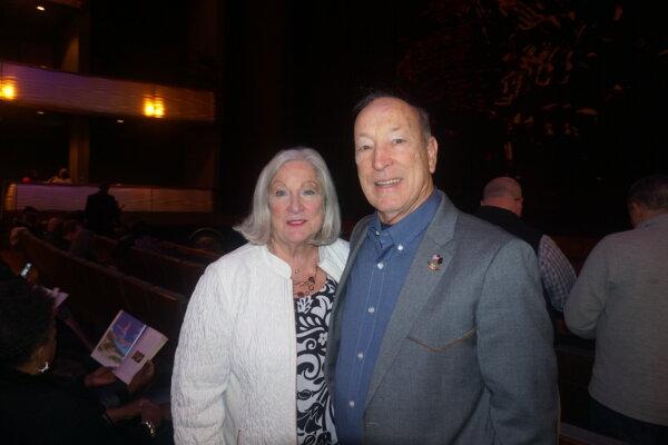 Bill Dixon said Shen Yun is "very uplifting" after seeing the performance at the T&T Performing Arts Center in Dallas on Jan. 6, 2024. (Yawen Hung/The Epoch Times)