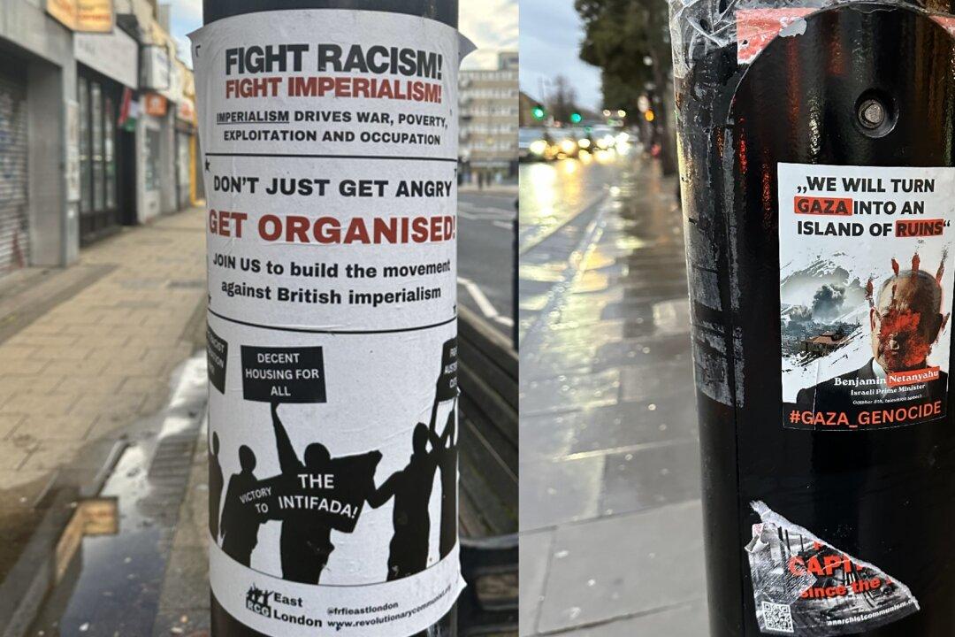 Tower Hamlets Council Accused of Breaking Law by Not Removing Palestinian Flags and Stickers