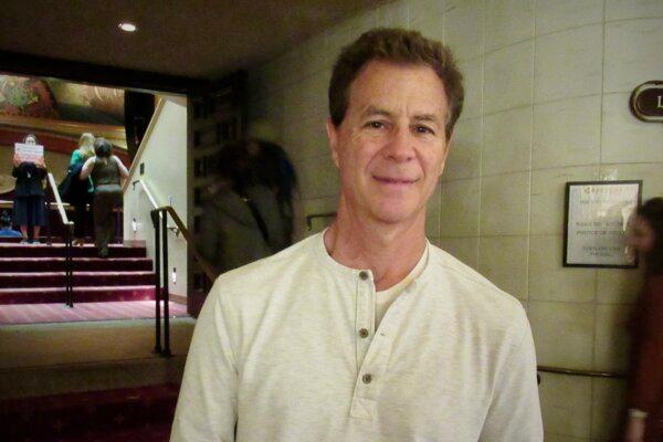 Paul Lauer enjoyed Shen Yun at the Granada Theatre on the afternoon of March 23, 2024. (Linda Jiang/The Epoch Times)