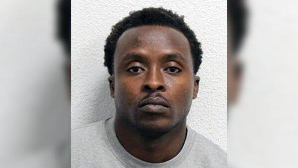Undated image of Nana Oppong, who is accused of the murder of Robert 'Fox' Powell on April 13, 2020 in Roydon, England. (Metropolitan Police)