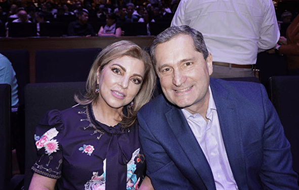 Araceli Galarza and Jesus Parra attended Shen Yun Performing Arts at Conjunto Santander Artes Escénicas, Universidad de Guadalajara in Guadalajara, Mexico, on May 9, 2024. (Lily Yu/The Epoch Times)