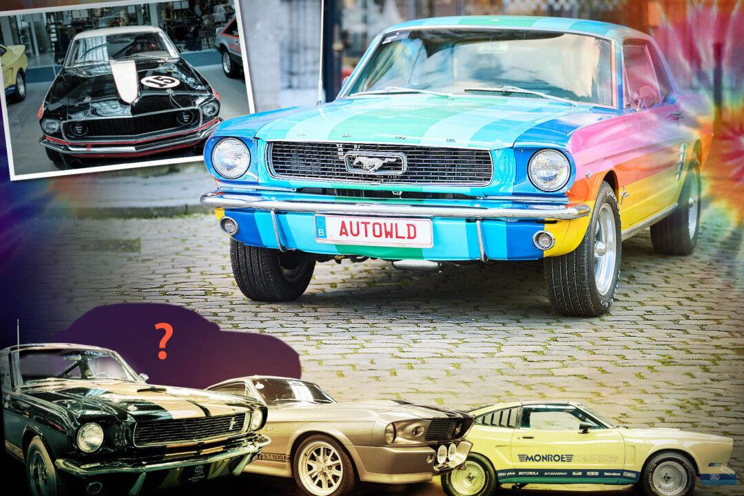 ‘Golden Sixties’: Ford Mustang Fans Revel at Auto Show as Iconic Car Turns 60—Here Are the Photos