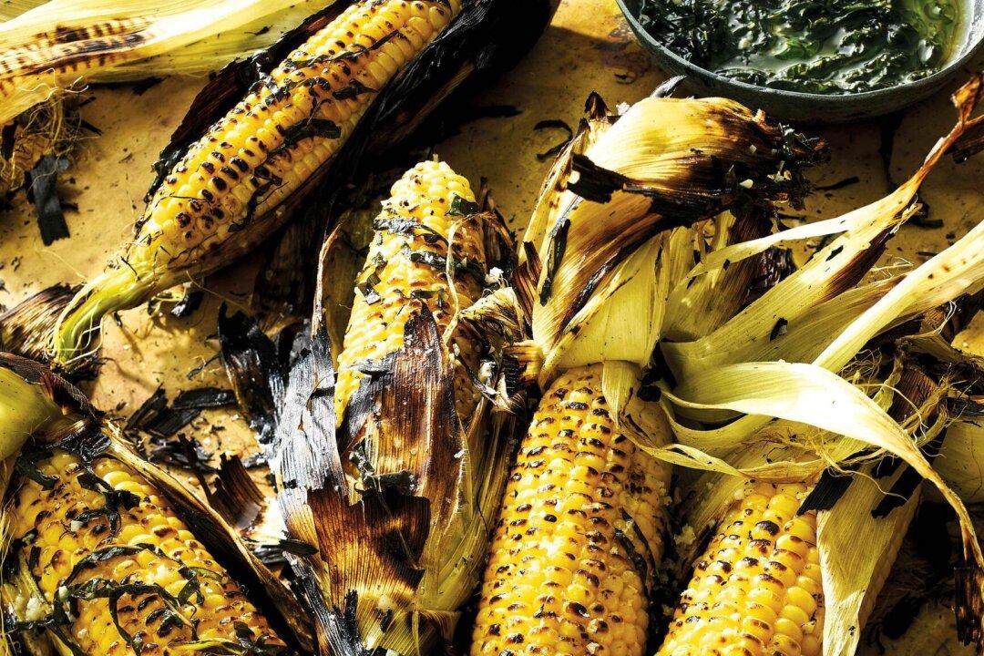 Corn Roasted in the Husk